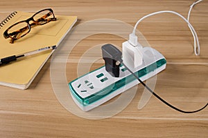 Multi-functional multi-hole position socket board with switch