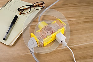 Multi-functional multi-hole position socket board with switch