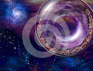 Multi-Generational Interstellar Ship