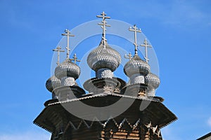 Multi-headed Church of the Intercession of the virgin in Kizhi Museum-reserve