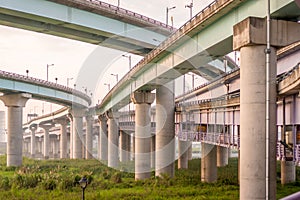 Multi-layered flyovers photo