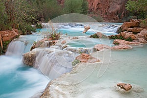 Multi-layered pool of Havasu Falls photo