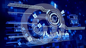 Multi-leveled firewall in cyberspace