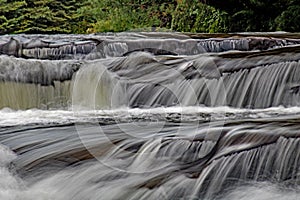 Multi Leveled Furnace Falls On Irondale River