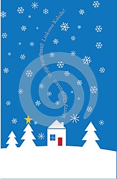 Multi-Lingual Textual holiday card