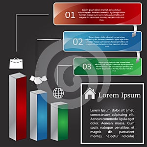 Multi Purpose Infographic Vector Design Template