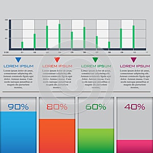 Multi Purpose Infographic Vector Design Template