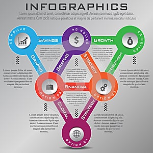 Multi Purpose Infographic Vector Design Template