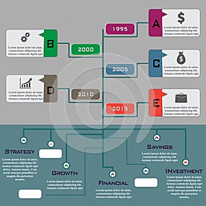 Multi Purpose Infographic Vector Design Template