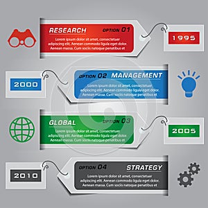 Multi Purpose Infographic Vector Design Template