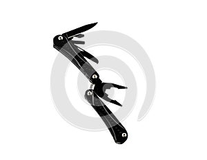 Multi purpose tool pliers on a white background