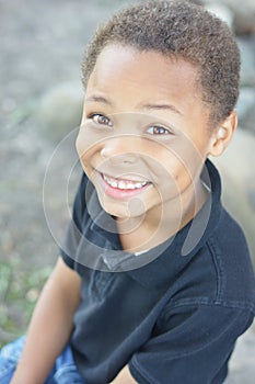 Multi-Racial Boy