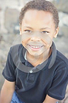 Multi-Racial Boy