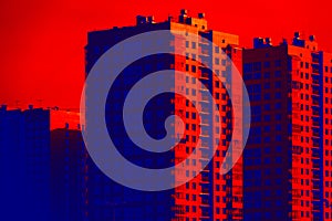 Multi-storey building infrared