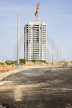 multi-storey building, landscape