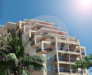 Multi-storey residential building luxury exterior apartment