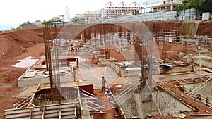 Multi storied Building construction in India