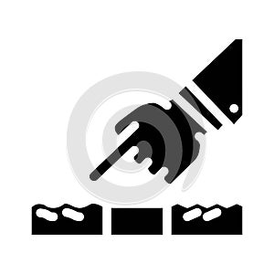 multi surface use glyph icon vector illustration