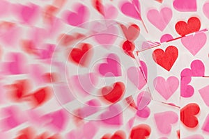 Multi Valentine Hearts Napkins photo
