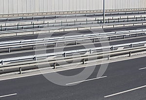 Multiband asphalt track removed