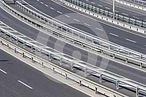 Multiband asphalt track removed