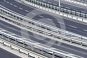 Multiband asphalt track removed