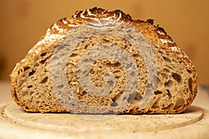 Multicereal flour integral grain bread