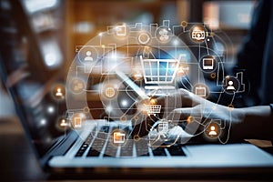 Multichannel marketing for online retail business and digital app