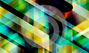 Multicolor abstract background - stock illustration