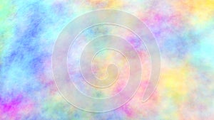 Multicolor abstract watercolor background on paper texture, water-based paints colorful stain pattern background photo
