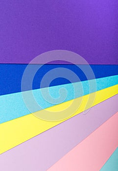 Multicolor background from a cardboard