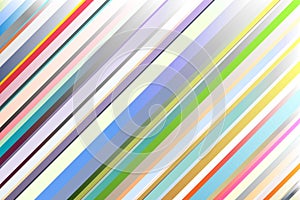 Multicolor Background diagonal line stripe vector. design