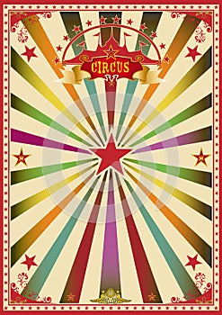 Multicolor circus