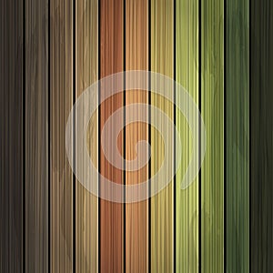 Multicolor grunge wood background texture