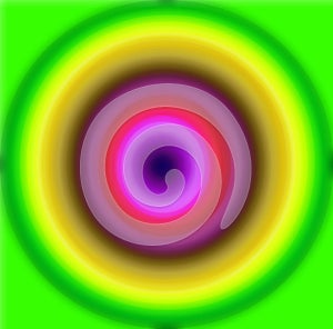 Multicolor horizontals blurs cercles
