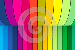 Multicolor lines abstract background