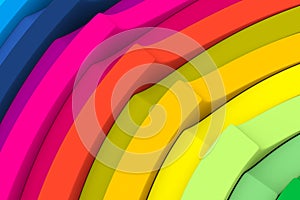 Multicolor lines abstract background