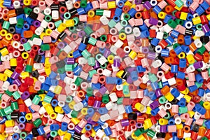 Multicolor Modelling Beads In Pile