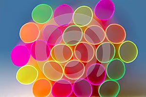 Multicolor Plastic Straws 3