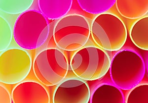 Multicolor Plastic Straws 8