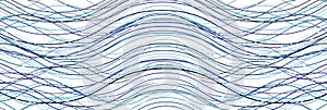 Multicolor Random wavy, zig-zag lines abstract art texture, background. Sinuous, tangled intersecting, overlapping shapes chaotic