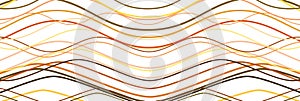Multicolor Random wavy, zig-zag lines abstract art texture, background. Sinuous, tangled intersecting, overlapping shapes chaotic