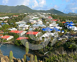 Multicolor Roofs in St. Martin photo