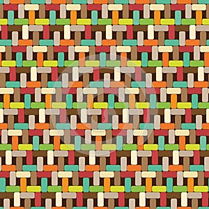 Multicolor seamless pattern