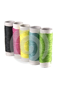 Multicolor sewing thread