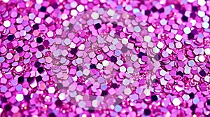 Multicolor Sparkling Glitter Texture Background in Pink Tone photo