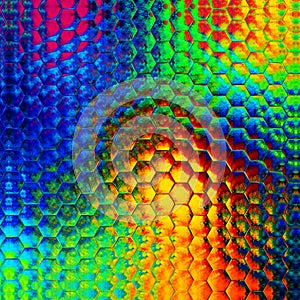 Multicolored abstract background, texture and pattern, digital illustration