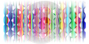 Multicolored abstract vector shaded wavy background wallpaper. vivid color vector illustration.