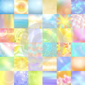 Multicolored background of abstract square