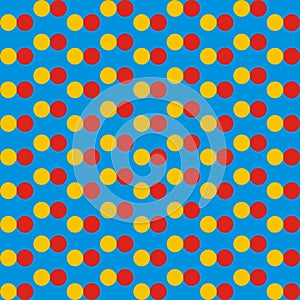 Multicolored background of dots